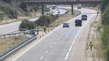 Scene of Liverpool football star Diogo Jota's fatal car crash in Spain | AFP