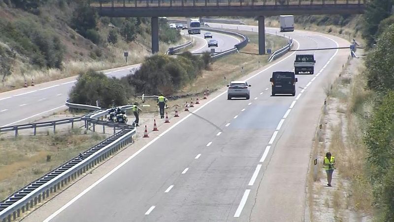 Scene of Liverpool football star Diogo Jota's fatal car crash in Spain | AFP