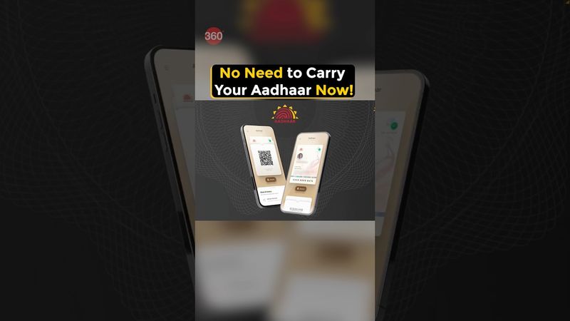 New Aadhaar App Launched: No Need to Carry Aadhaar Card Now #aadhar #gadgets360 #uidai