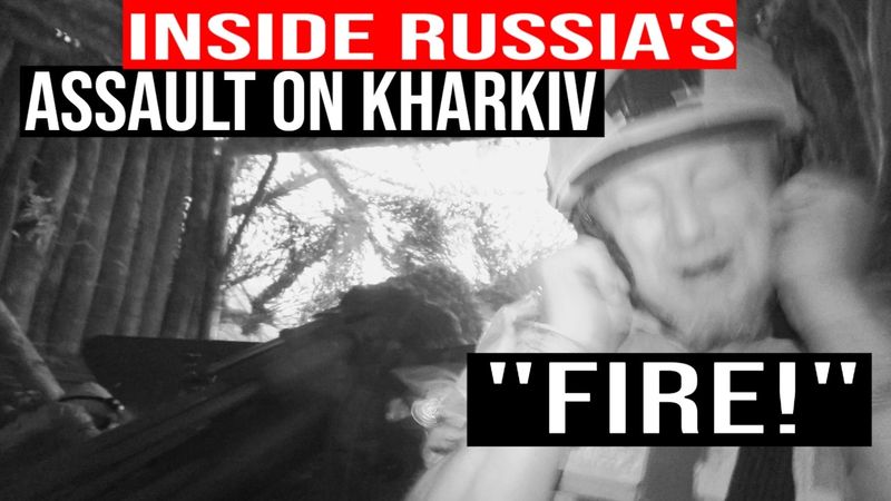 Ukraine Frontline Combat Underfire Russia Continues Assault On Kharkiv