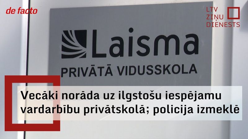 Vecāki norāda uz ilgstošu iespējamu vardarbību privātskolā; policija izmeklē