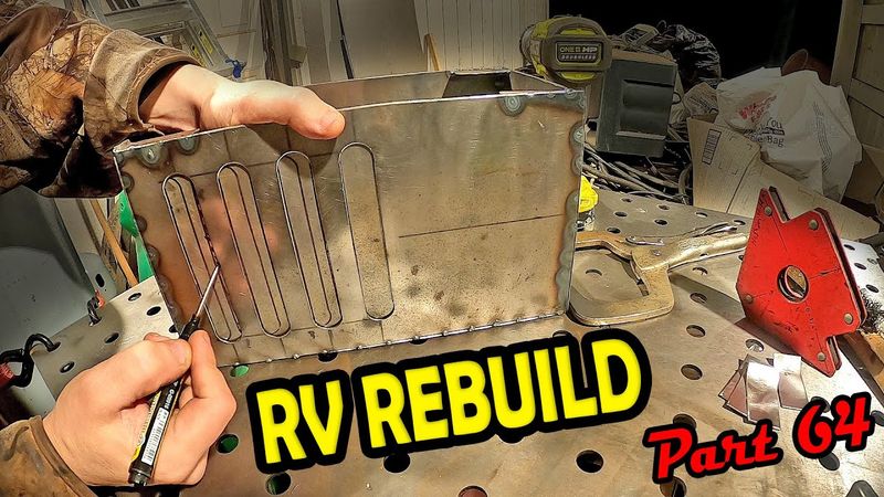 RV REBUILD (Part 64) Fresh Air Vent Fan & Damper Box