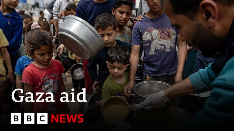 Israel to allow ‘basic amount’ of aid into Gaza | BBC News