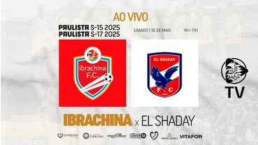 IBRACHINA X EL SHADAY - PAULISTA SUB-17