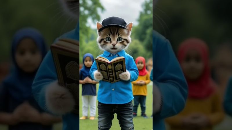 Sholawatan #cat #cute #shorts #short