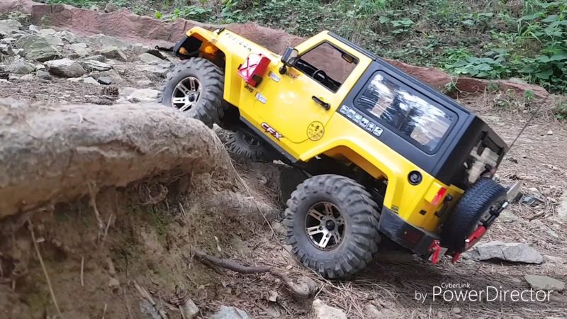 RC MST CFX Jeep Rubicon Cho_up Mountain Adventure