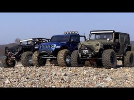 Traxxas TRX4/Axial SCX10 II/GMADE GS02/Jeep Wrangler Rubicon & Gladiator Off-road Driving 4X4 RC CAR