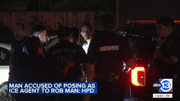 Suspect arrested after allegedly posing as ICE agent during robbery in west Houston, police say