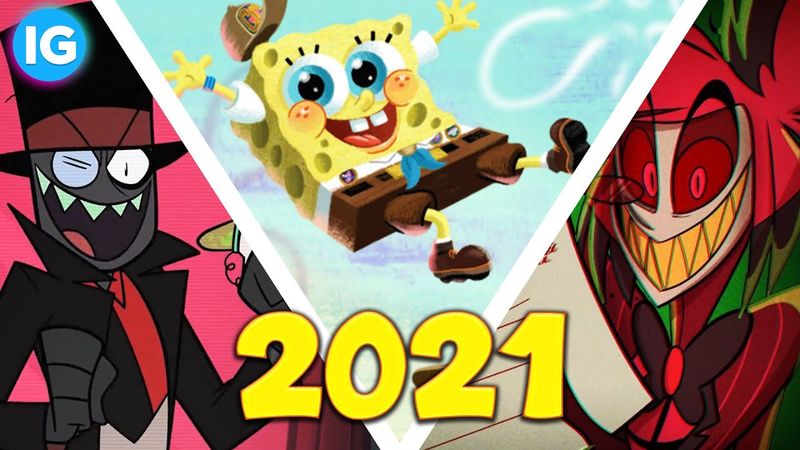 ТОП-10 МУЛЬТСЕРИАЛОВ, КОТОРЫЕ ВЫЙДУТ В 2021 | Отель Хазбин, Злыдни, Губка Боб