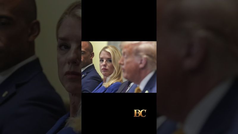 Bondi tries to explain ‘missing minute’ in Epstein video