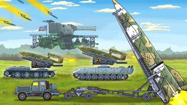 Ракеты против Британского КВ-45 - Мультики про танки