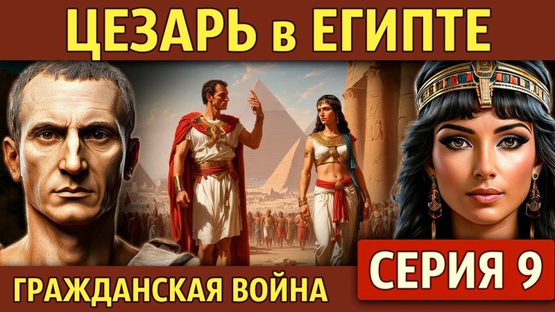 Египетская авантюра Цезаря. Гражданская война (9 серия)