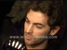 Diya Mirza, Neil Nitin Mukesh and Mukul Dev at Lakme Fashion Week 2008