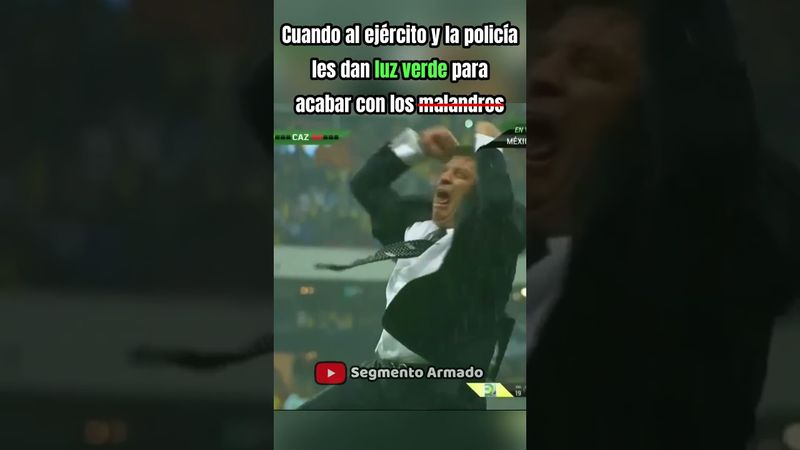 El momento que todos esperamos 🟢 #policia #ejercito #marina #army