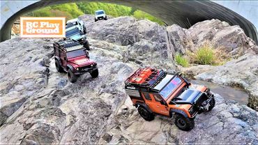 RC Car TRAXXAS TRX4, SCX10 II, MST CFX D90 Group Rock Crawling 2