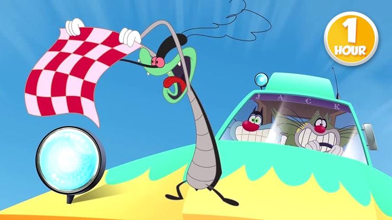 Oggy & Jack on the Road | OGGY TV | 1 Hour Compilation | New Episodes in HD