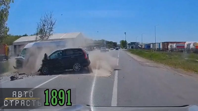 ДТП. Подборка на видеорегистратор за 11.05.2025 Май 2025 ( ЧП Сумасшедшие Аварии #1891 )