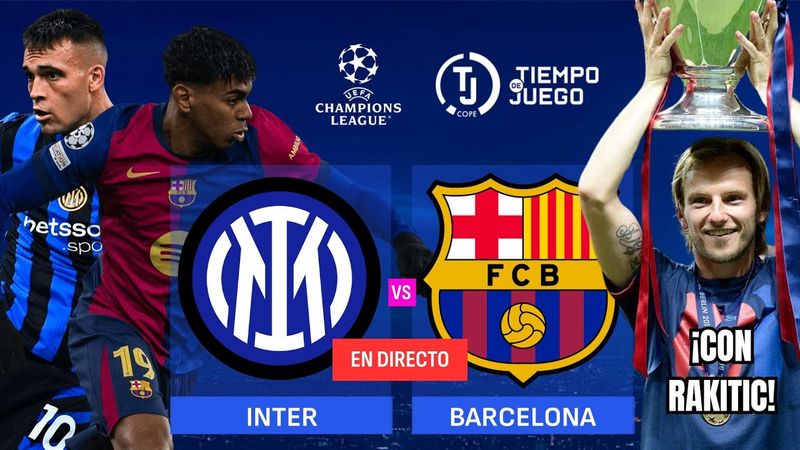 Directo del Inter de Milán 4-3 FC Barcelona | Tiempo de Juego COPE | Radio Cadena COPE