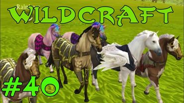 WildCraft Симулятор жизни зверей Онлайн #40 Последний жеребенок в табуне лошадей