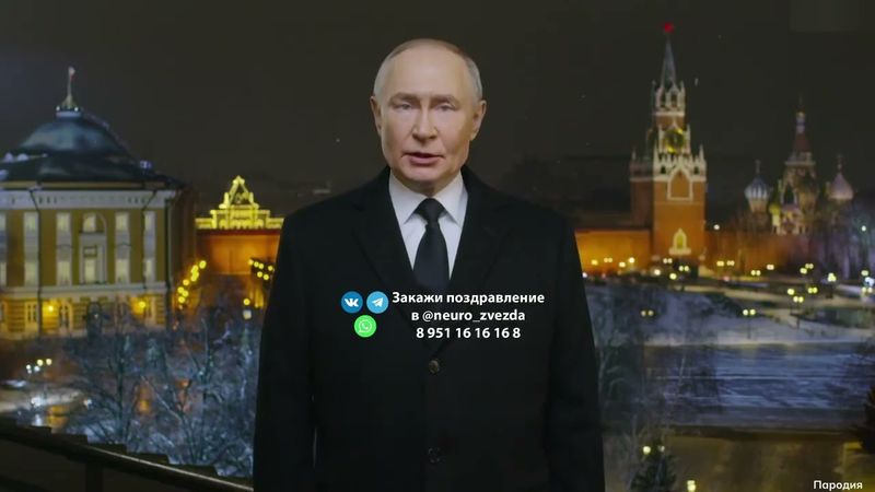 Новогоднее обращение Путина 2026 год