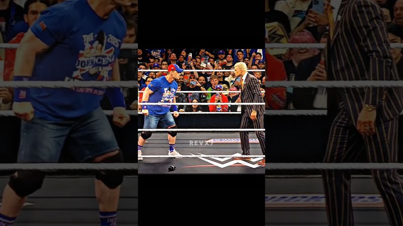 Cody Rhodes contro il vero John Cena 🥵 Modifica