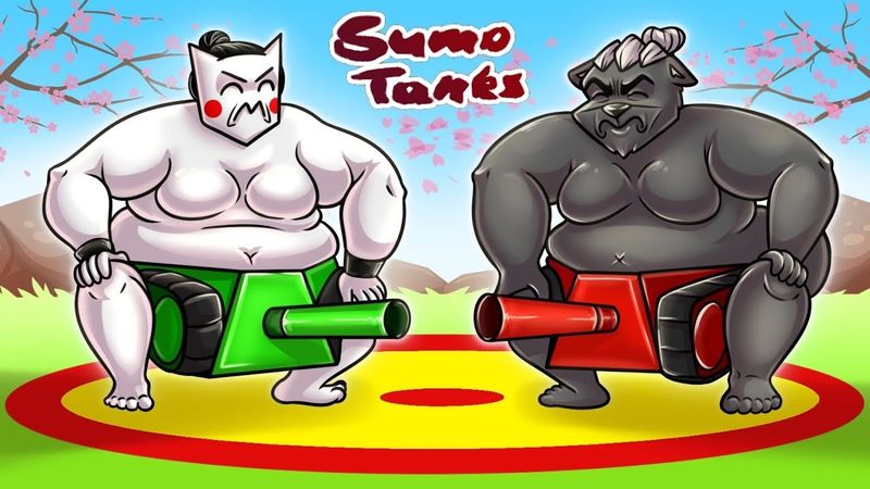 ТАНКОВОЕ СУМО С ДРУЗЬЯМИ. УЗНАЙ КТО ИЗ НАС САМЫЙ МАССИВНЫЙ :D