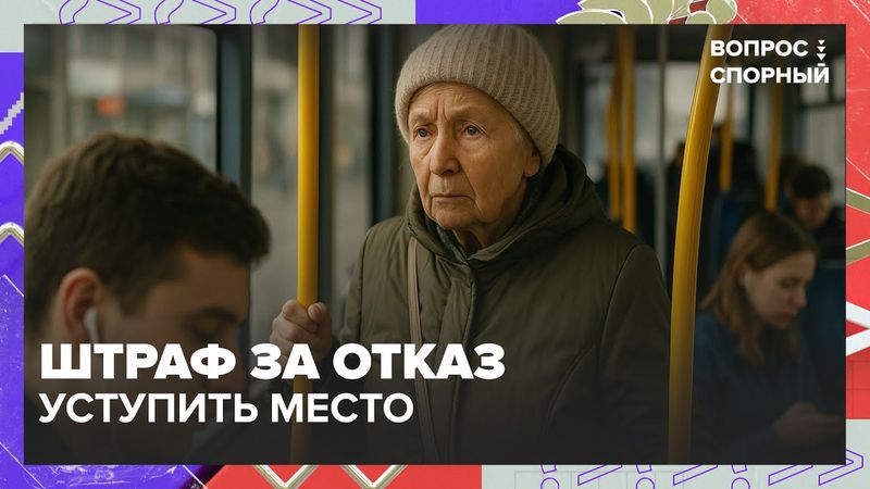 Штраф за отказ уступить место: необходимость или перебор? 🚍💺