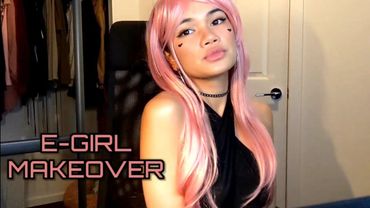 Giving Myself An E-Girl Makeover