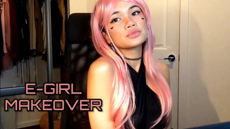 Giving Myself An E-Girl Makeover
