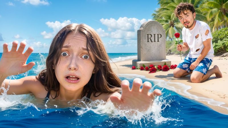 ПЕРВАЯ СМЕРТЬ ДРУГА НА ОДНОМ БЛОКЕ В ОКЕАНЕ МАЙНКРАФТ!