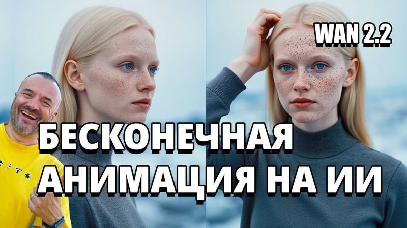 Новая эра AI-анимации: WAN 2.2 и бесконечное движение