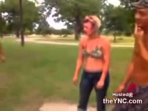 Жесткая женская драка