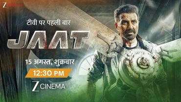 JAAT - Dialogue Promo | Sunny Deol | TV Par Pehli Baar | 15th Aug, Fri, 12:30 PM | Zee Cinema