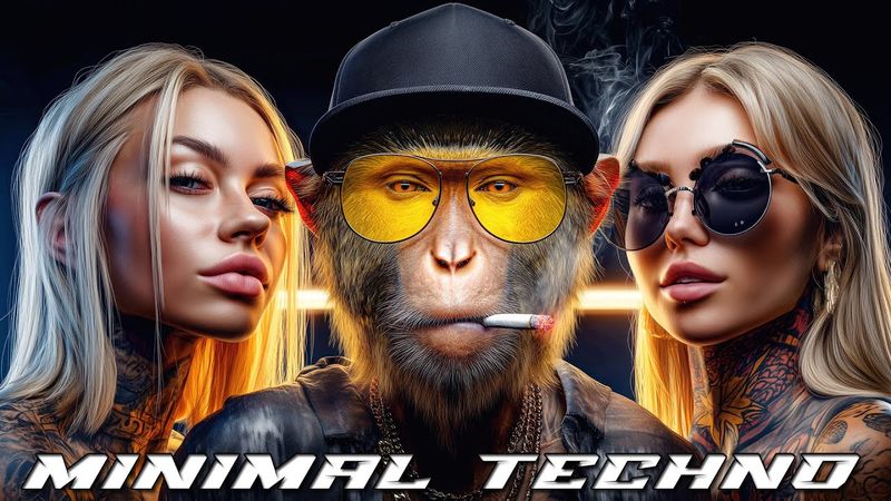 Minimal Techno & Minimal House Mix 2025 🔥 The Monkey and the Muses