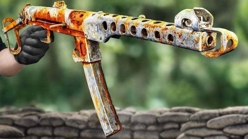 ППС 1944 | Реставрация старого ржавого оружия