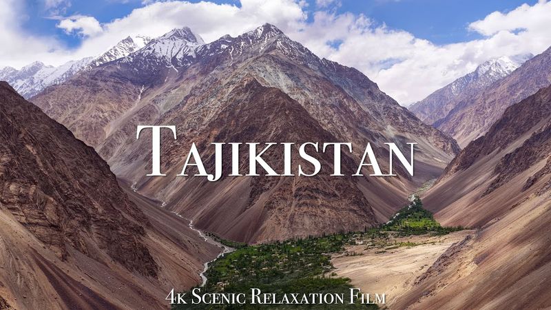 Tajikistan 4K - Scenic Relaxation Film With Calming Music