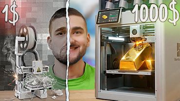 1$ vs 1000$ 3D ПРИНТЕР !)