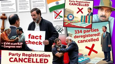 Election Commission Fact Check: Rahul Gandhi, Voter List Truth & 334 Parties Deregistered