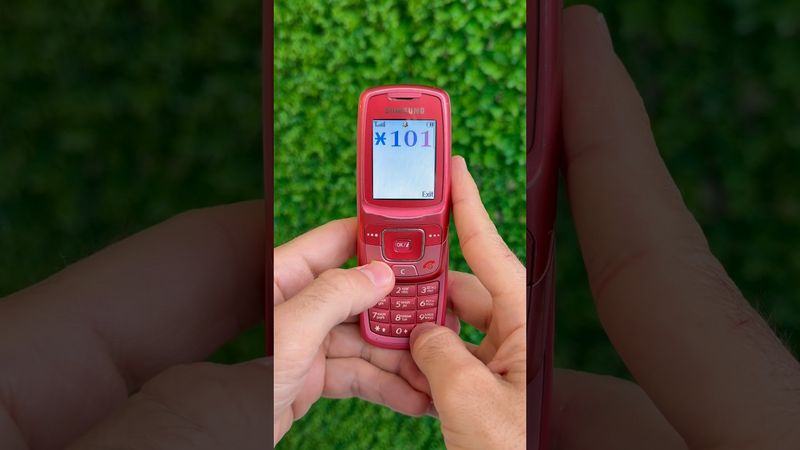 Samsung SGH c300 nostalgia 2006 #samsung #retro #retrophone #nostalgia #tech #fypyoutube