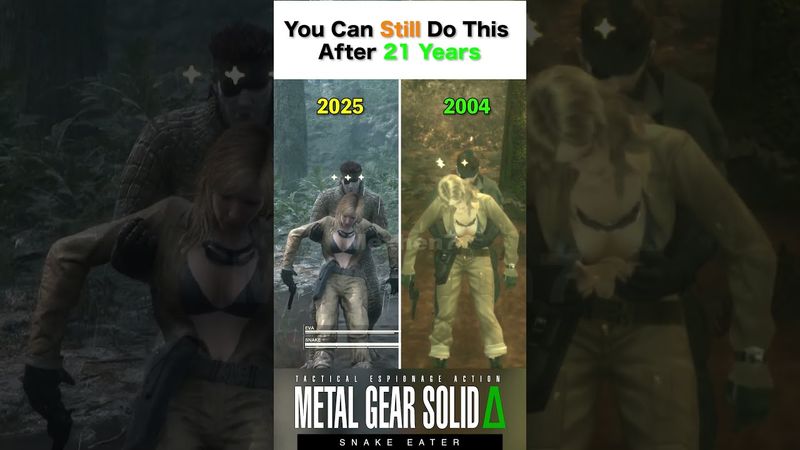 Which Version is Better? #metalgearsoliddelta #mgs3 #metalgearsolid3remake