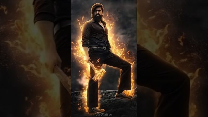 KGF Rocky Transformation with AI #aishorts #agt #yash #kgf2 #ai