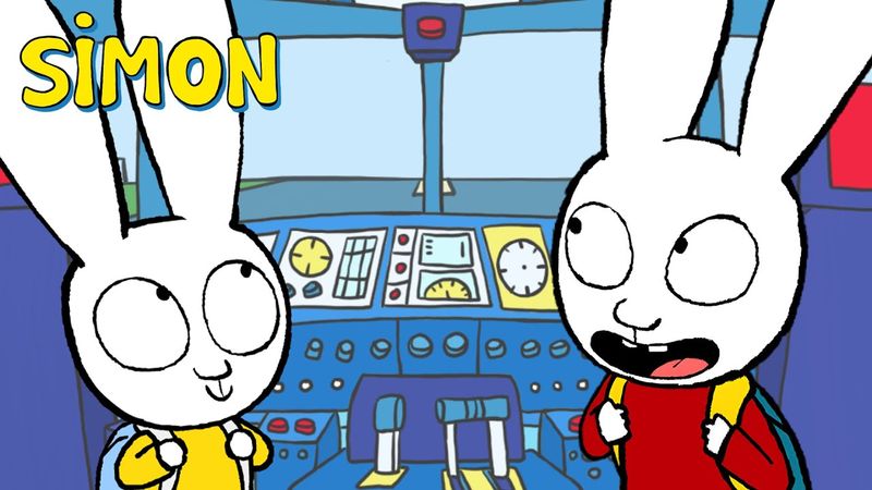 On prend l'avion ✈️ Simon | Épisode Complet Saison 1 | Dessin animé pour enfants