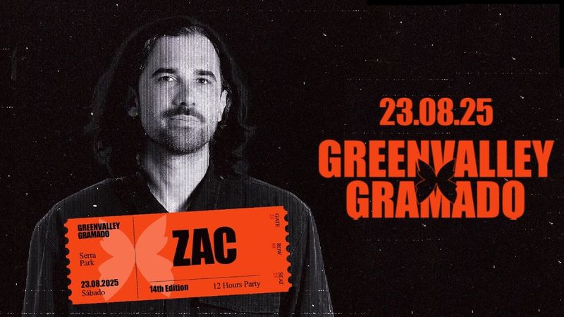 ZAC at Greenvalley Gramado 2025 | Progressive House & Melodic Techno | Long Set 4K