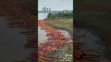 南海九江上百条猛龙竞渡，现场太壮观，龙舟还是得看佛山九江＃端午赛龙舟＃龙舟精神＃龙舟＃传统文化#人生感悟