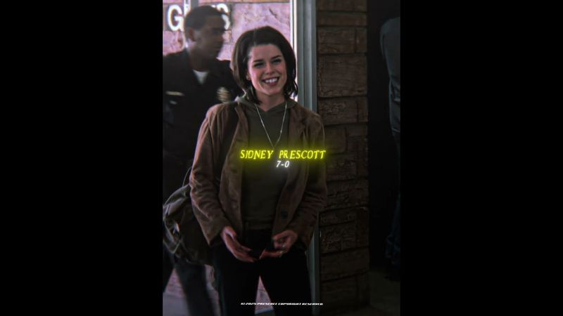 Sidney Vs Jill and Billy | #aftereffects #scream #shorts