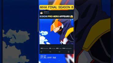 KOICHI PRO HERO APPEARS 😱🤯 | #myheroacademia #edit #mha #amv #anime