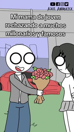 Grande mi ama 💕 #animacion #madre #padre #amor 