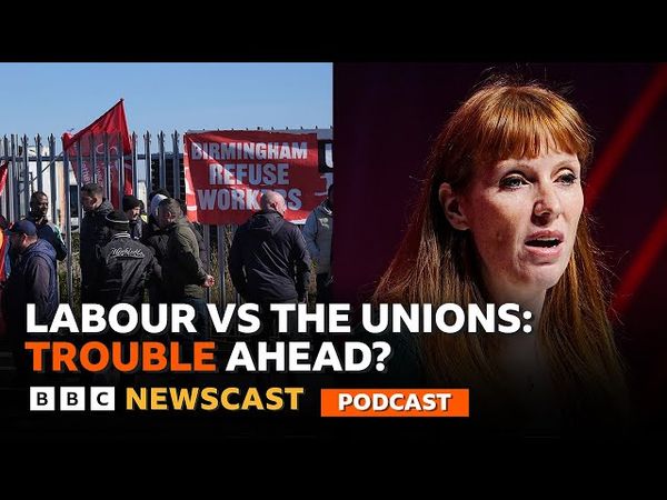 What does Angela Rayner's row with Unite mean for Labour government? | BBC Newscast