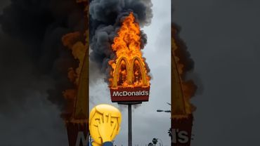 Бургер Кинг поджигали Макдональдс