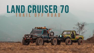 E3S-RC  Land Cruiser Lc70 Killerbody / TRX4 vs SCX / Trail Off Road #1